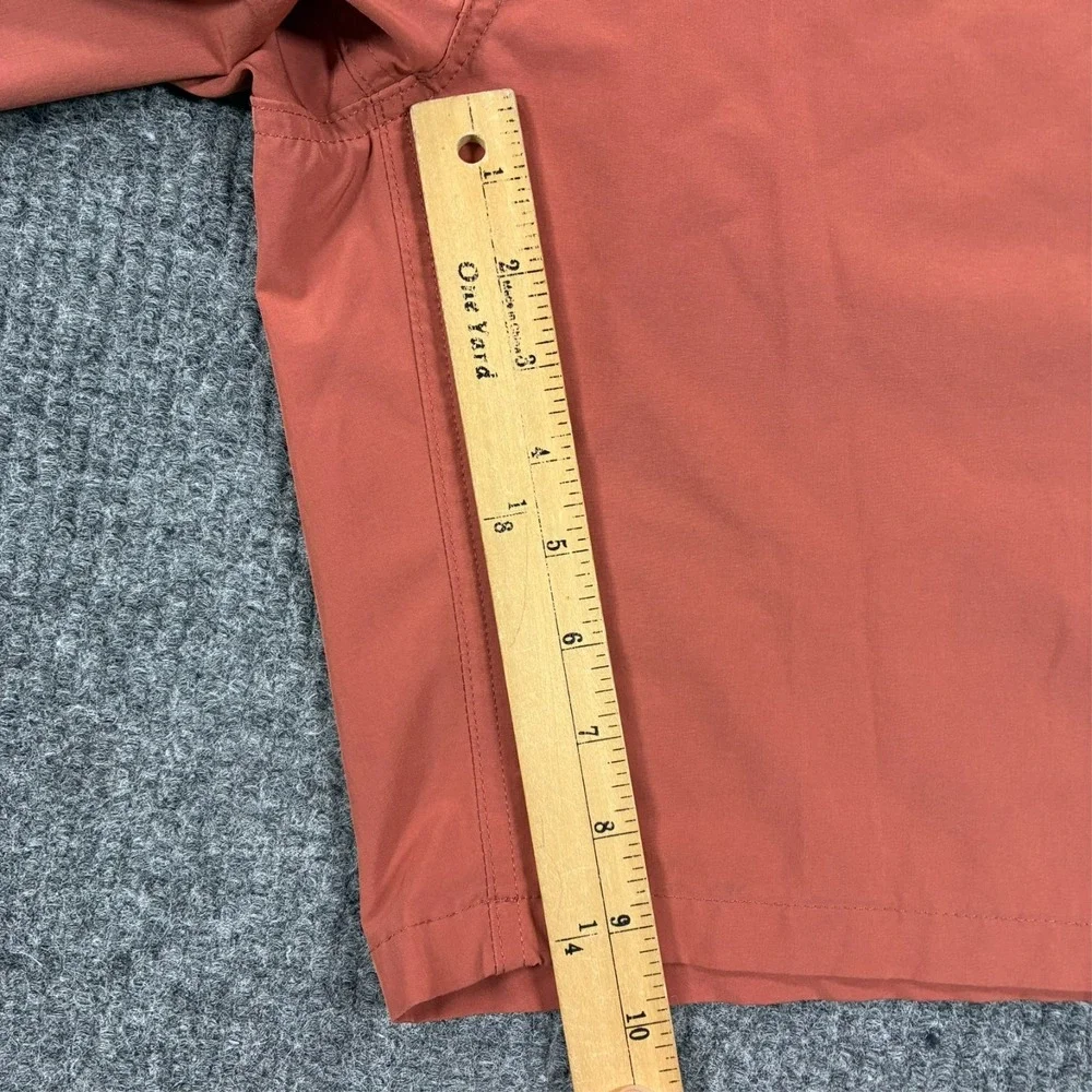 Hurley Phantom Mens Board Shorts Size 36 Orange Performance Surf Swim Lined